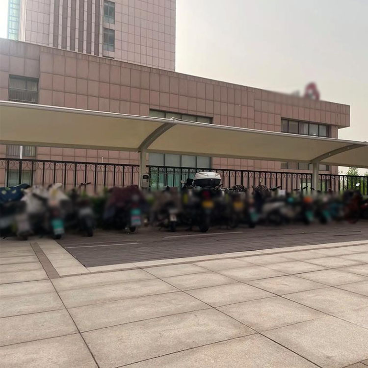 抚远市膜结构电动车棚