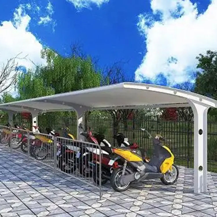 抚远市膜结构电动车棚